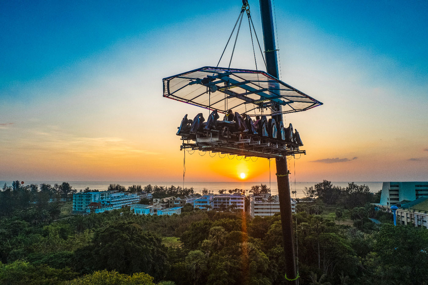 Dinner in The Sky in Phuket Island, Thailand