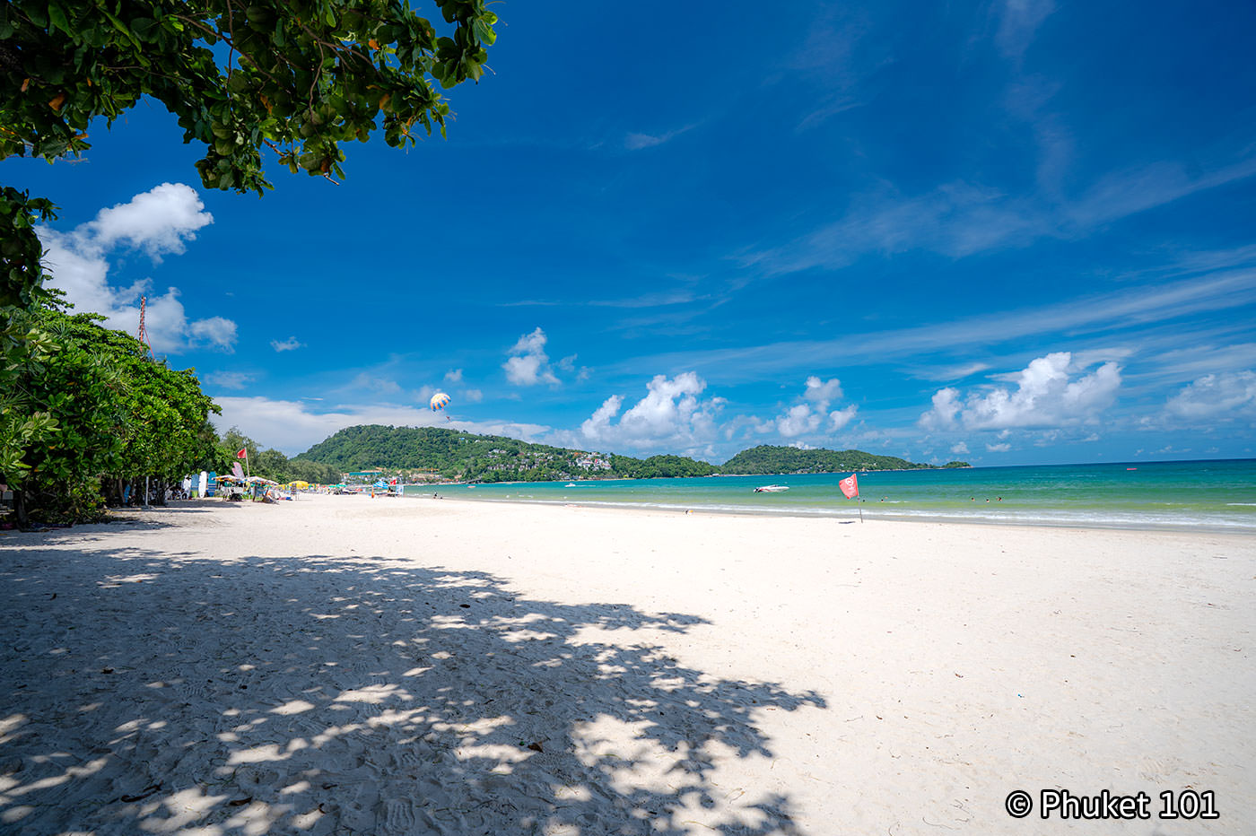 Patong Beach Location of Barra Cuda Beach Club