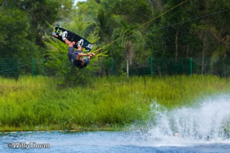 Wakeboarding in Phuket at Phuket Wake Park