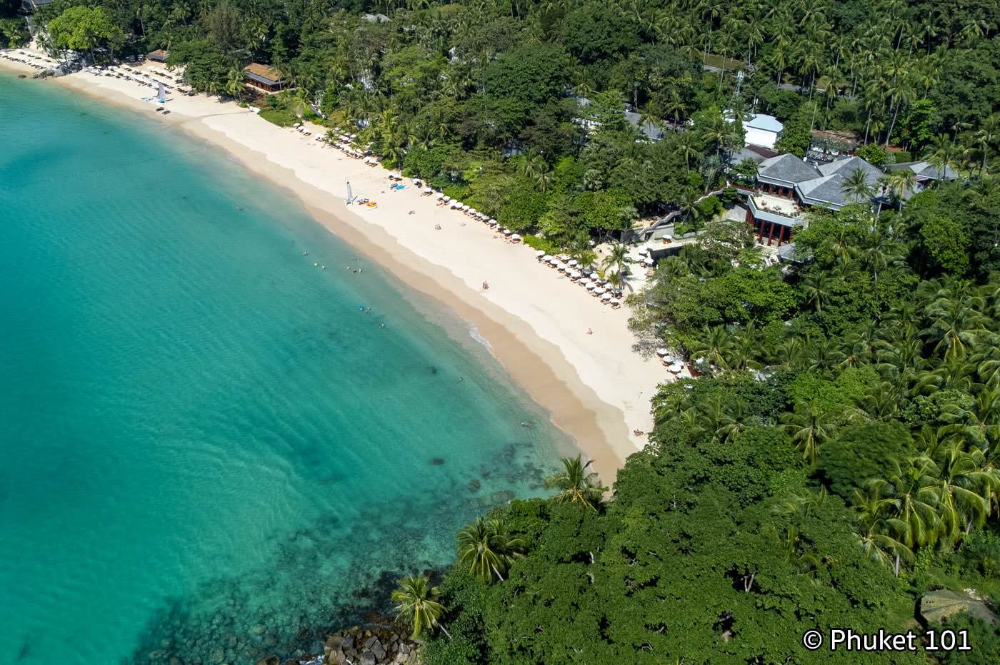 Pansea Beach from Above